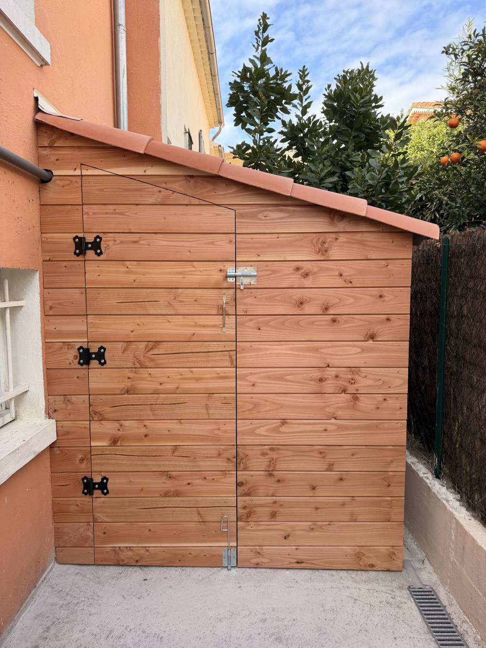 porte abris de jardin